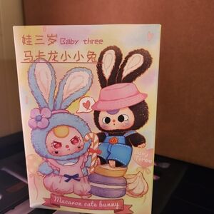 Baby Three Macaron Bunny Series Blindbox